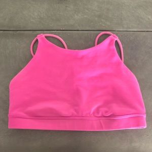 Lululemon pink sports bra